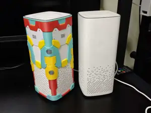Mi Speaker Mecha Skin-Color separation assembly
