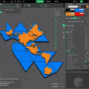 Dymaxion World Map