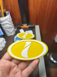 JDM Impreza "i" Emblem 3D - Subaru Sport Badge (STL)