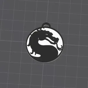Mortal Kombat keychain