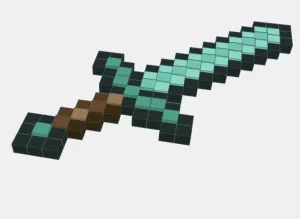 Minecraft Diamond Sword
