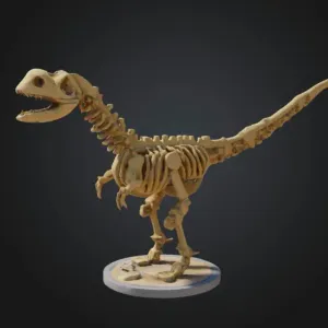 Dinosaur Skeleton Model – T-Rex Inspired Fossil Display