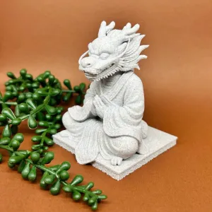 Dragon meditating