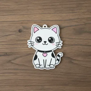 Cute kitty keychain – easy to print accessory