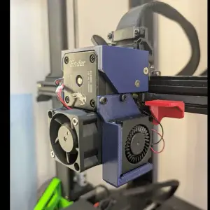Ender 3 V3 KE Fan cover for 4010/4020 fan