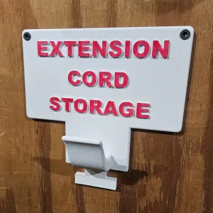 Modular Expandable Extension Cord Storage