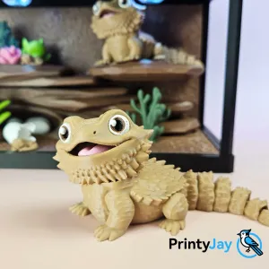 Cute Bearded Dragon - Tiny Terras Series