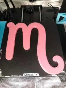 Capital M in railey font(more soon)