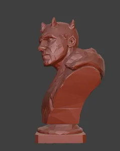 Maul and Low Poly Maul the Darth Pawn