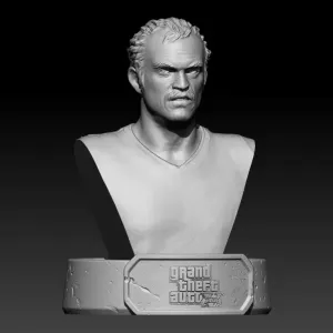Trevor Philips Bust from GTA 5 - GTA V