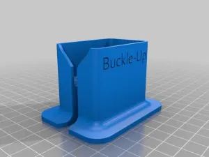 Buckle-Up Seat Belt Buckle Holder
