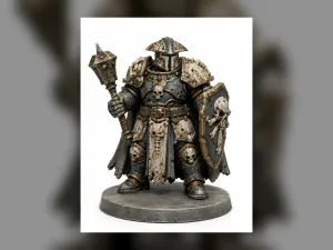 Bone Armored Champion Broad Helmet