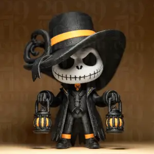 Jack Skellington Figurine (Multicolor CMS)