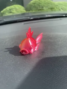 articulated Magikarp keychain