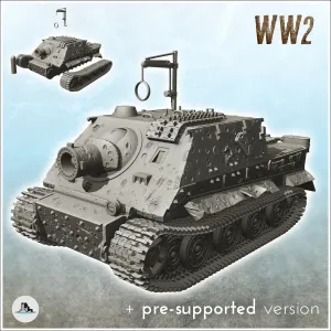 Sturmtiger 38 cm RW61 - WW2 German Flames War Bolt Action