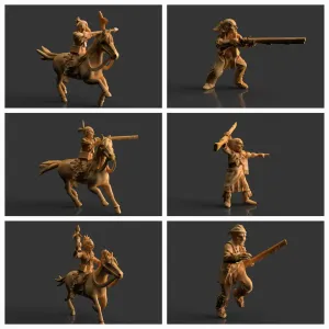 Soldier set 5 figure