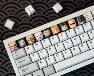 Titans - Attack on titan keycaps collection -SNK