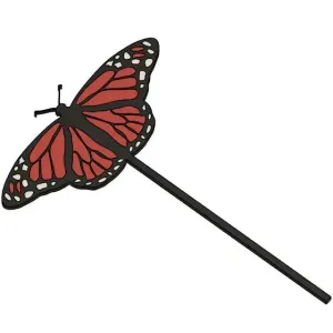 Butterfly flower pot decoration