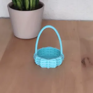 🧺 Minimal Easter Basket – Decorative Mini Basket