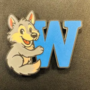 Letter W “Wolf” 🐾 Animal Alphabet