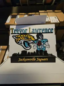 NFL - Jacksonville Jaguars Trevor lawrence display