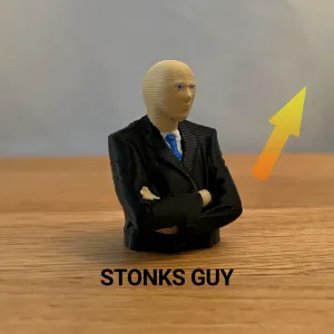 Stonks Guy / Meme Man / Mr. Succ Bust