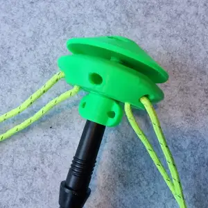 Multi-setup Tarp/Tent Hub (incl. template)