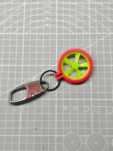 Stress-relief keychain toy-windmill
