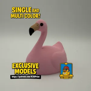 Flamingo Jeep Duck