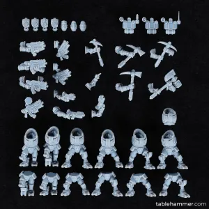 Clockwork Ancestors (modular, melee + ranged)