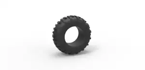 Offroad tire 37 Scale 1:25