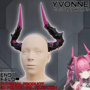 Yvonne Cosplay Horns Arknights: Endfield
