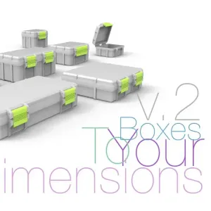 3D Boxes to Your Dimensions v.2