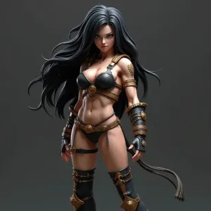 Action Figure Guerreira Gladiadora Sexy Sensual