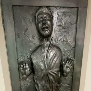 Life Size Han Solo in Carbonite