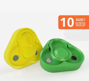 Magnetic sliding fidget