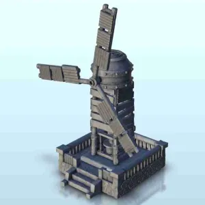 Wind generator on platform 8 - miniatures warhammer terrain