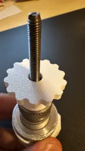 RCBS 223 decapping resizing die adapter