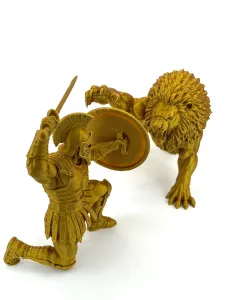 Gladiator & Lion