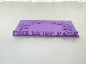 one more page book mark