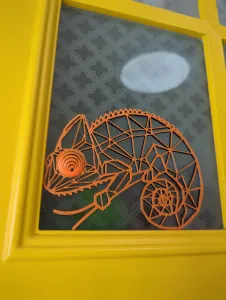 Chameleons dynamic art