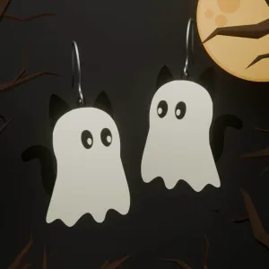 Spooky Cat Earrings | Halloween Earring Series