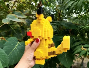 Pikachu Bricks Lego Style