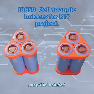 18650 Cell triangle holder