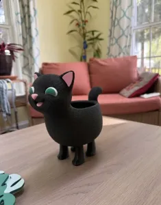 Cute Cat Planter - No AMS
