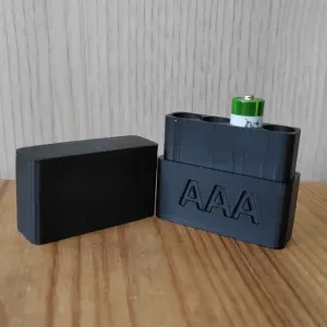 Box for AAA batteries
