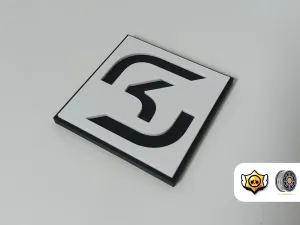 SK Gaming Logo | Brawl Stars Esport Display Plaque