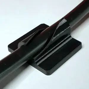 Self adhesive cable clips