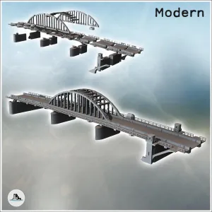 John Frost Bridge (Arnhem, Netherlands) - miniatures warhamm