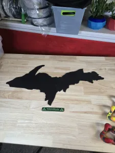 Upper Michigan State large cut out